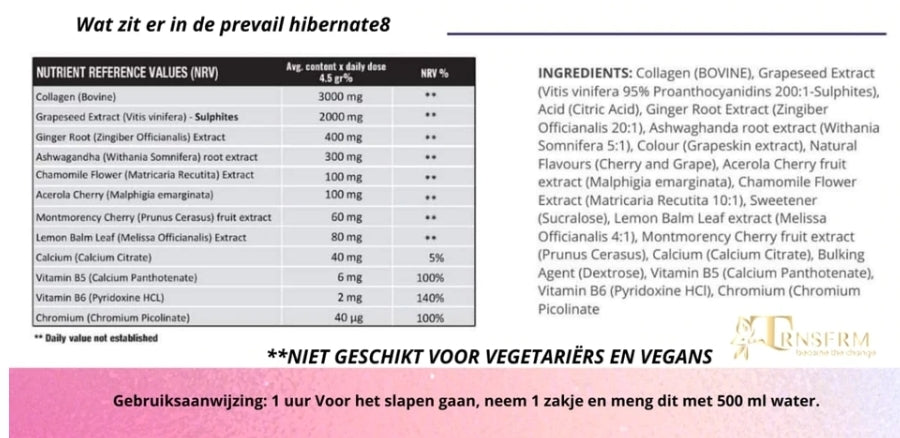 MAANDKUUR HIBURNATE 8