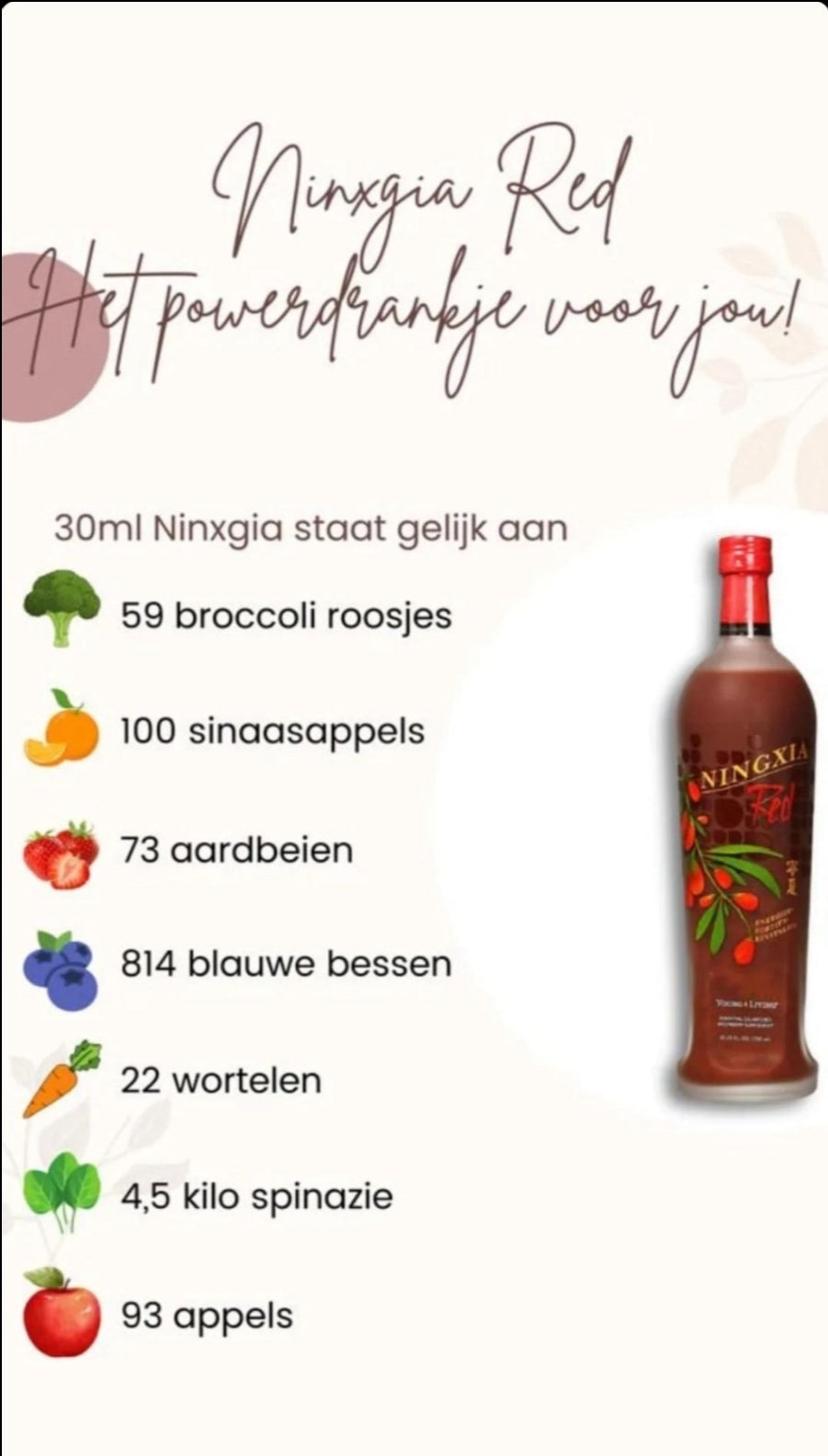 NINGXIA PROMO 4 FLESSEN